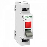Выключатель нагрузки с индикатором iSW 1П 32A КРАС | код. A9S61132 | Schneider Electric